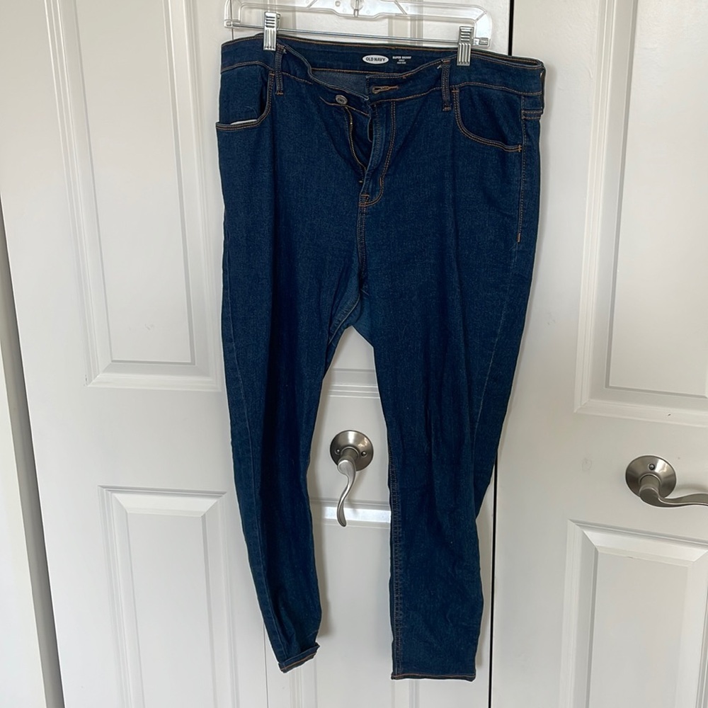 Super Skinny High Rise Jeans